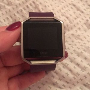 Fitbit Blaze with Purple Band (size small)